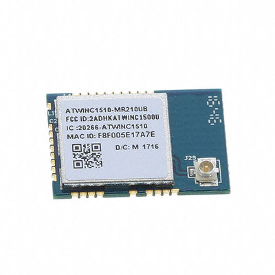 ATWINC1510-MR210UB1140 by Microchip Technology - RF TXRX MOD WIFI TRACE+U.FL SMD