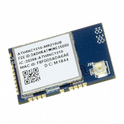 ATWINC1510-MR210UB1954 by Microchip Technology - RF TXRX MOD WIFI CHIP + U.FL SMD