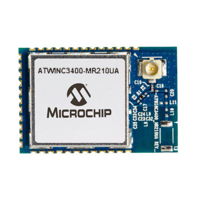 ATWINC3400-MR210UA142-T by Microchip Technology - MOD 802.11 BLUETOOTH 5 CHIP ANT