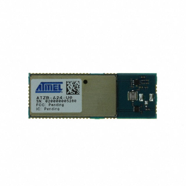 ATZB-A24-U0R by Microchip Technology - RF TXRX MODULE 802.15.4 SMD