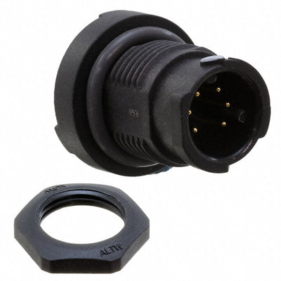 AU-06PMMP-QC8001 by Amphenol LTW - CONNECTOR RECPT MALE 6POS GOLD SOLDER