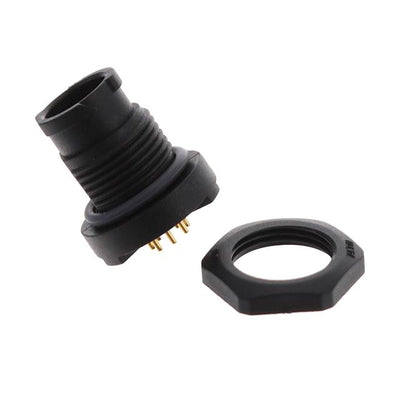 AU-08PMMP-QC8001 by Amphenol LTW - CONNECTOR RECPT MALE 8POS GOLD SOLDER