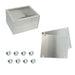 AU-1028 by Bud Industries - CABINET ALUM UNPAINTED 3""L X 5""W