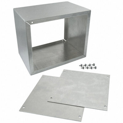 AU-1029 by Bud Industries - CABINET ALUM NATURAL 4""L X 6""W