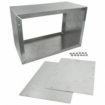 AU-1040 by Bud Industries - CABINET ALUM NATURAL 5""L X 6""W