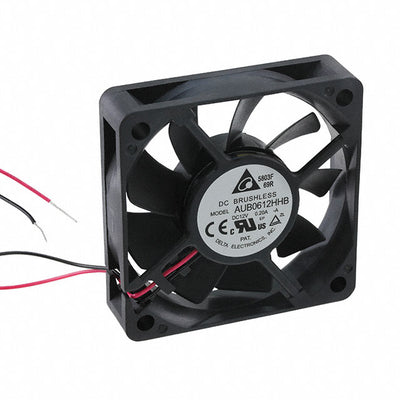 AUB0612HHB-A by Delta Electronics - FAN AXIAL 60X15MM 12VDC WIRE