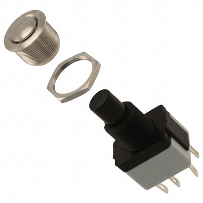 AV044746A200 by APEM Inc. - PUSH SWITCH BUTTON DPDT 6A 125V