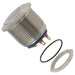 AV09C7L3D2001K by APEM Inc. - PUSH SWITCH SPST-NO 0.05A 24V