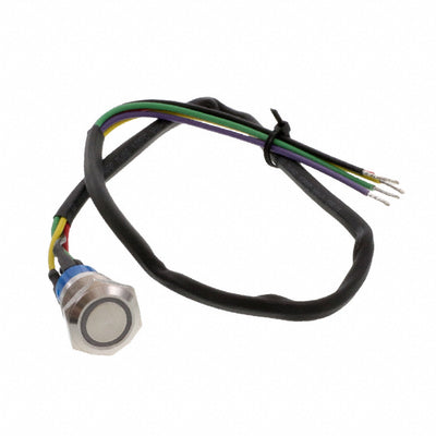 AV1911EB12T5Q04 by TE Connectivity ALCOSWITCH Switches - PUSH SWITCH BUTTON SPDT 3A 250V
