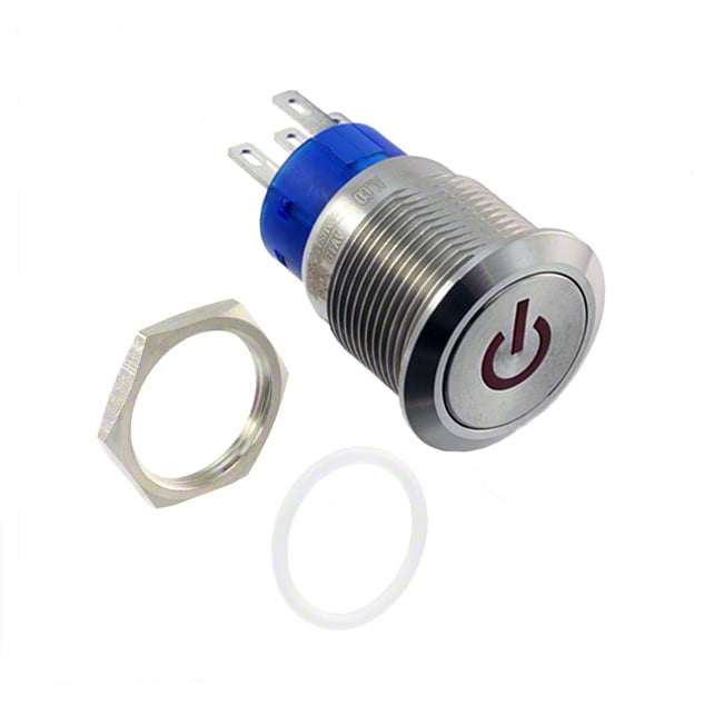 AV1921P312Q04 by TE Connectivity ALCOSWITCH Switches - PUSH SWITCH BUTTON DPDT 3A 250V