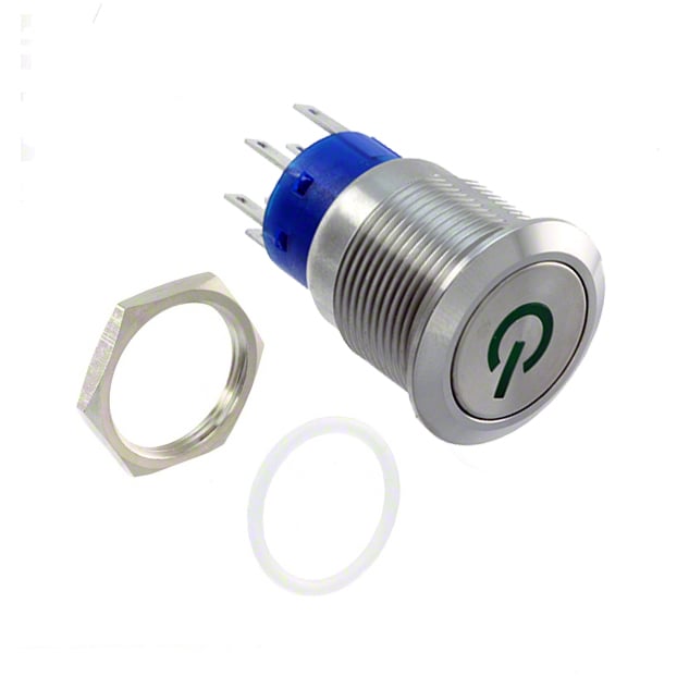 AV1910P612Q04 by TE Connectivity ALCOSWITCH Switches - PUSH SWITCH BUTTON SPDT 3A 250V