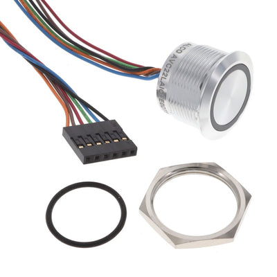 AVC22LAIOFE0DT5A04 by TE Connectivity ALCOSWITCH Switches - PUSH SWITCH BUTTON SPST 1A