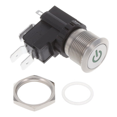 AVH19MSFP6122604 by TE Connectivity ALCOSWITCH Switches - PUSH SWITCH BUTTON SPDT 26A 125V