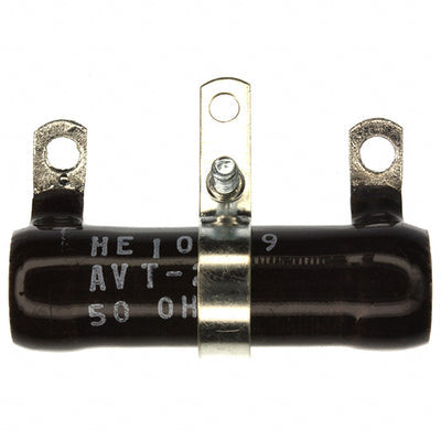 AVT02506E50R00KE by Vishay Huntington Electric Inc. - ADJ PWR RES 50 OHM 25W CHAS MT