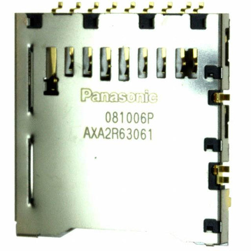 AXA2R63061T by Panasonic Electric Works - CONNECTOR SD CARD PUSH-PUSH R/A SMD