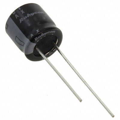 6.3AX1000MEFC10X9 by Rubycon - ALUMIN CAP 1000UF 20% 6.3V RADIAL