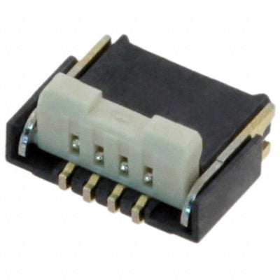 AYF530435A by Panasonic Electric Works - CONNECTOR FFC FPC 4POS 0.5MM R/A