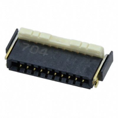 AYF531035A by Panasonic Electric Works - CONNECTOR FFC FPC 10POS 0.5MM R/A