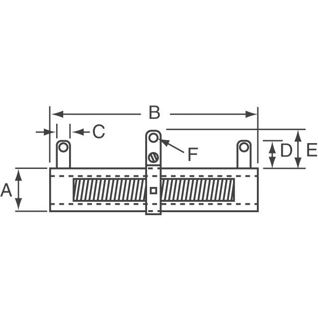 AVT10006E6R000KE by Vishay Huntington Electric Inc. - ADJ PWR RES 6 OHM 100W CHAS MT