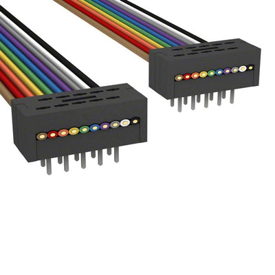 A6MMS-1018M by TE Connectivity AMP Connectors - IDC CABLE - ADM10S/AE10M/ADM10S