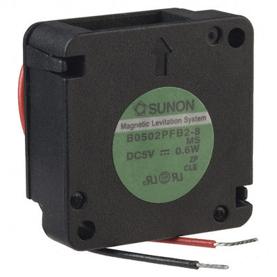 B0502PFB2-8 MS by Sunon Fans - FAN BLOWER 25X9.8MM 5VDC WIRE