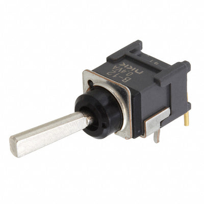 B12EH by NKK Switches - SWITCH TOGGLE SPDT 0.4VA 28V