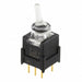 B12JJPD by NKK Switches - SWITCH TOGGLE SPDT 0.4VA 28V