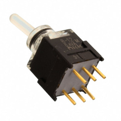 B12JJPF by NKK Switches - SWITCH TOGGLE SPDT 0.4VA 28V