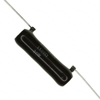 B20J1K5E by Ohmite - RESISTOR 1.5K OHM 5% 20W AXIAL