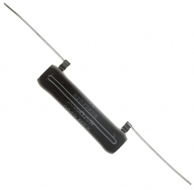 B20J2K0E by Ohmite - RESISTOR 2K OHM 5% 20W AXIAL