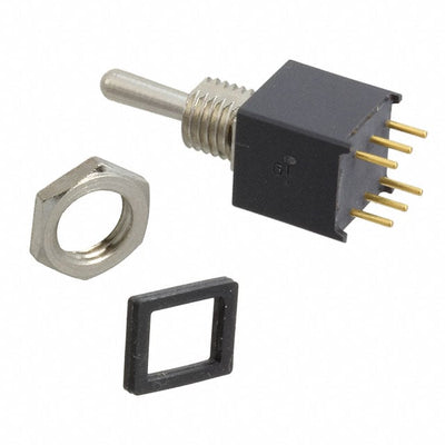 B23A1P by NKK Switches - SWITCH TOGGLE DPDT 0.4VA 28V