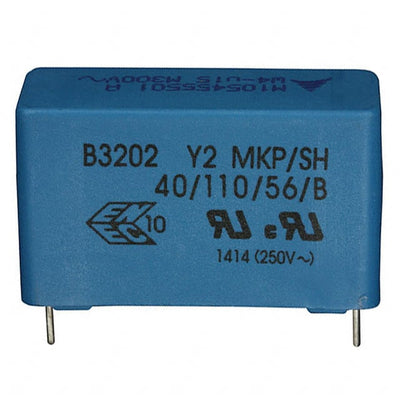 B32024A3224M000 by EPCOS - TDK Electronics - FILM CAPAC 0.22UF 20% 1.5KVDC RAD