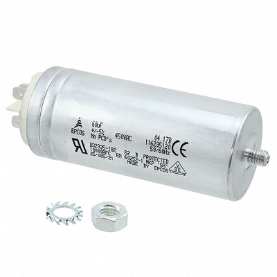 B32332I6606J082 by EPCOS - TDK Electronics - FILM CAPAC 60UF 5% 450VAC RADIAL