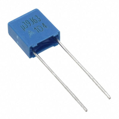 B32529C0394J289 by EPCOS - TDK Electronics - FILM CAPAC 0.39UF 5% 63VDC RADIAL