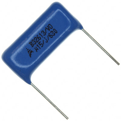 B32613A6154J008 by EPCOS - TDK Electronics - FILM CAPAC 0.15UF 5% 630VDC RADIAL