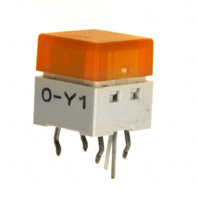B3W-9000-Y1Y by Omron Electronics Inc-EMC Div - SWITCH TACTILE SPST-NO 0.05A 24V