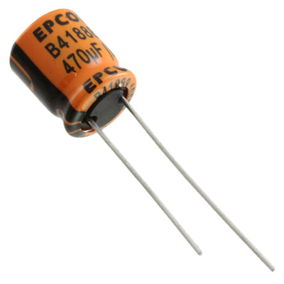 B41888C4477M000 by EPCOS - TDK Electronics - ALUMIN CAP 470UF 20% 16V RADIAL