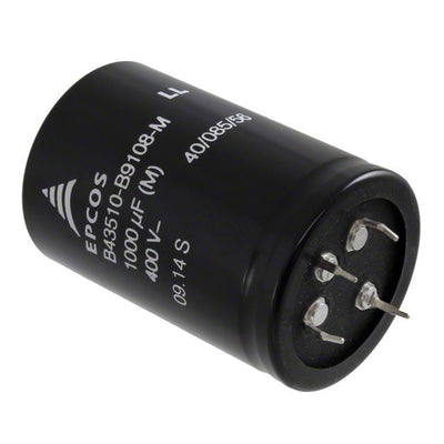 B43510B9108M000 by EPCOS - TDK Electronics - ALUMIN CAP 1000UF 20% 400V SNAP