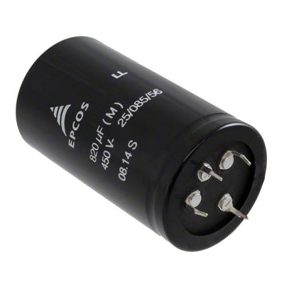 B43511A5827M000 by EPCOS - TDK Electronics - ALUMIN CAP 820UF 20% 450V SNAP