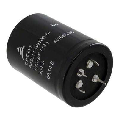 B43511B9108M000 by EPCOS - TDK Electronics - ALUMIN CAP 1000UF 20% 400V SNAP