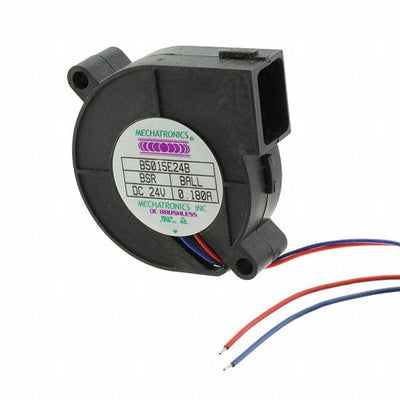 B5015E24B-BSR by Mechatronics Fan Group - FAN BLOWER 51X15.7MM 24VDC WIRE