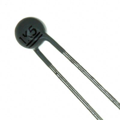 B57891M0152J000 by EPCOS - TDK Electronics - THERM NTC 1.5KOHM 3560K DISC