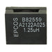 B82559A2122A025 by EPCOS - TDK Electronics - FIXED INDUCTOR 1.25UH 0.4 MOHM SMD