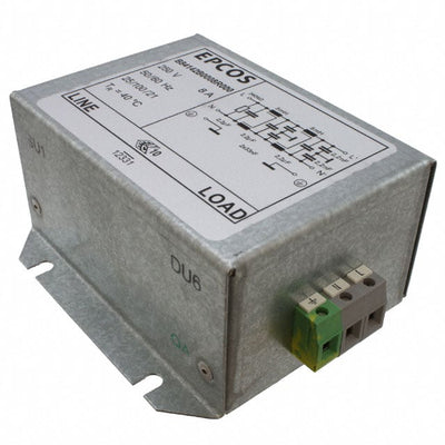 B84142B0008R000 by EPCOS - TDK Electronics - LINE FILTER 250VDC/VAC 8A CHASS