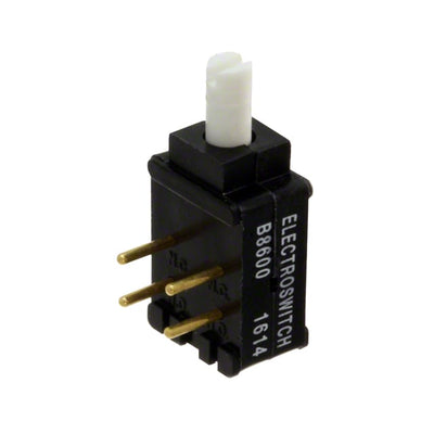 B8600 by Electroswitch - PUSH SWITCH DPDT 0.5A 28V