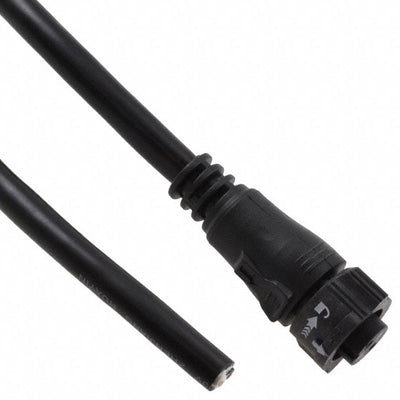 BB-02AFFM-QL8E01 by Amphenol LTW - CABLE 2POS FMALE TO WIRE 3.28