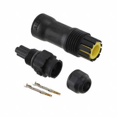 BB-02BMFA-QL8MPP by Amphenol LTW - CONNECTOR RECPT FMALE 2POS GOLD CRIMP