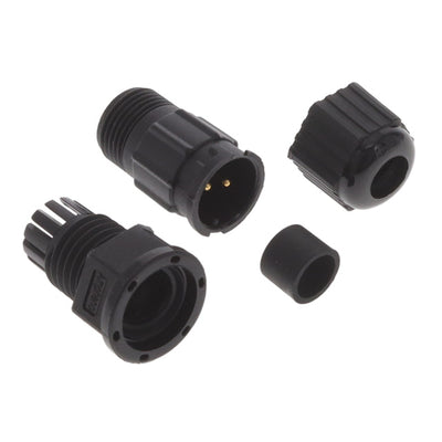 BB-02BMMA-LL7001 by Amphenol LTW - CONNECTOR RECPT MALE 2P GOLD SLDR CUP