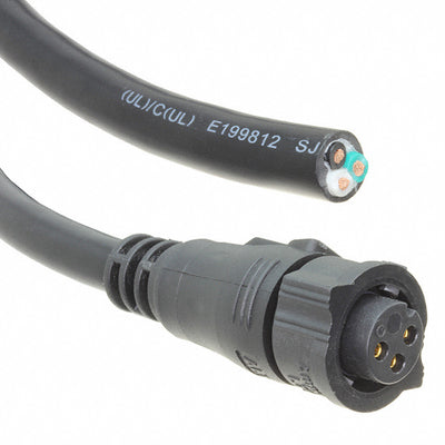 BB-03AFFM-QL8E01 by Amphenol LTW - CABLE 3POS FMALE TO WIRE 3.28