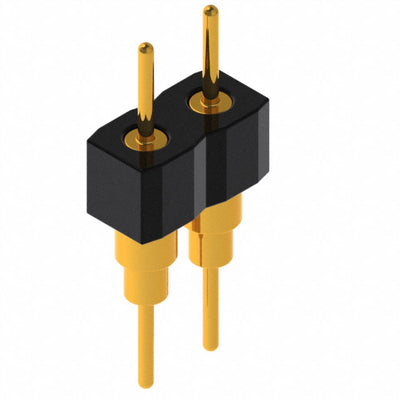 BBD-101-G-A by Samtec Inc. - CONNECTOR HEADER VERT 2POS